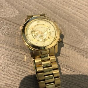 Gold Michael Kors Watch